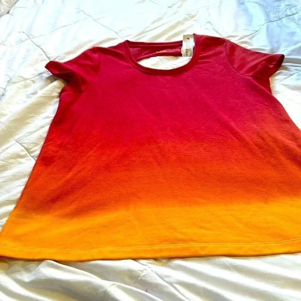 Lane Bryant Livi active top red/orange size 18/20 NWT